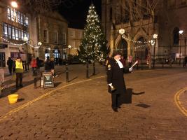 Lionel, our Town Crier was in fine voice